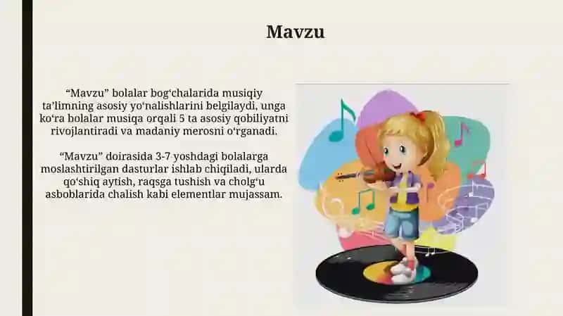 Maktabgacha taʼlimda musiqaviy tarbiya 3