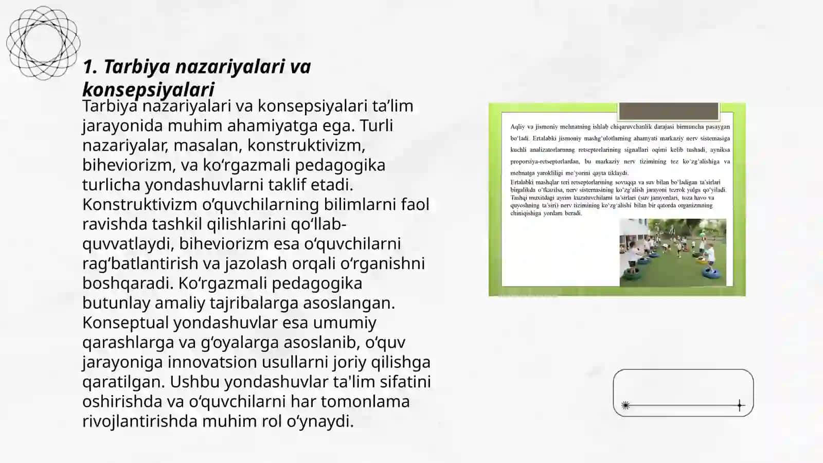 Tarbiya jarayonining mohiyati va mazmuni 3
