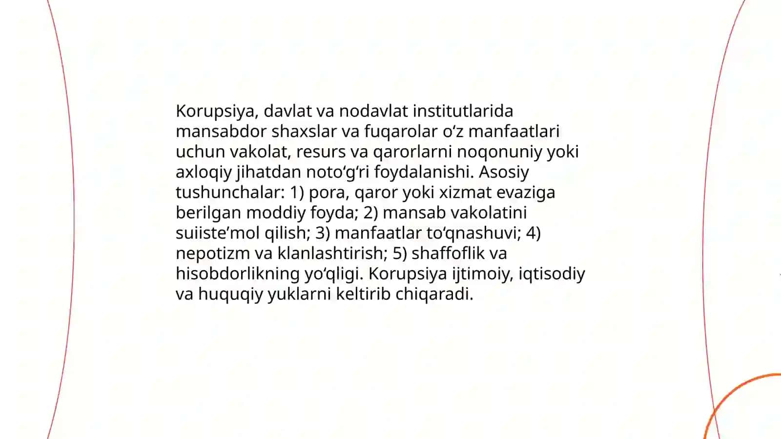 Korupsiyaning mohiyati va uning oqibatlari 3