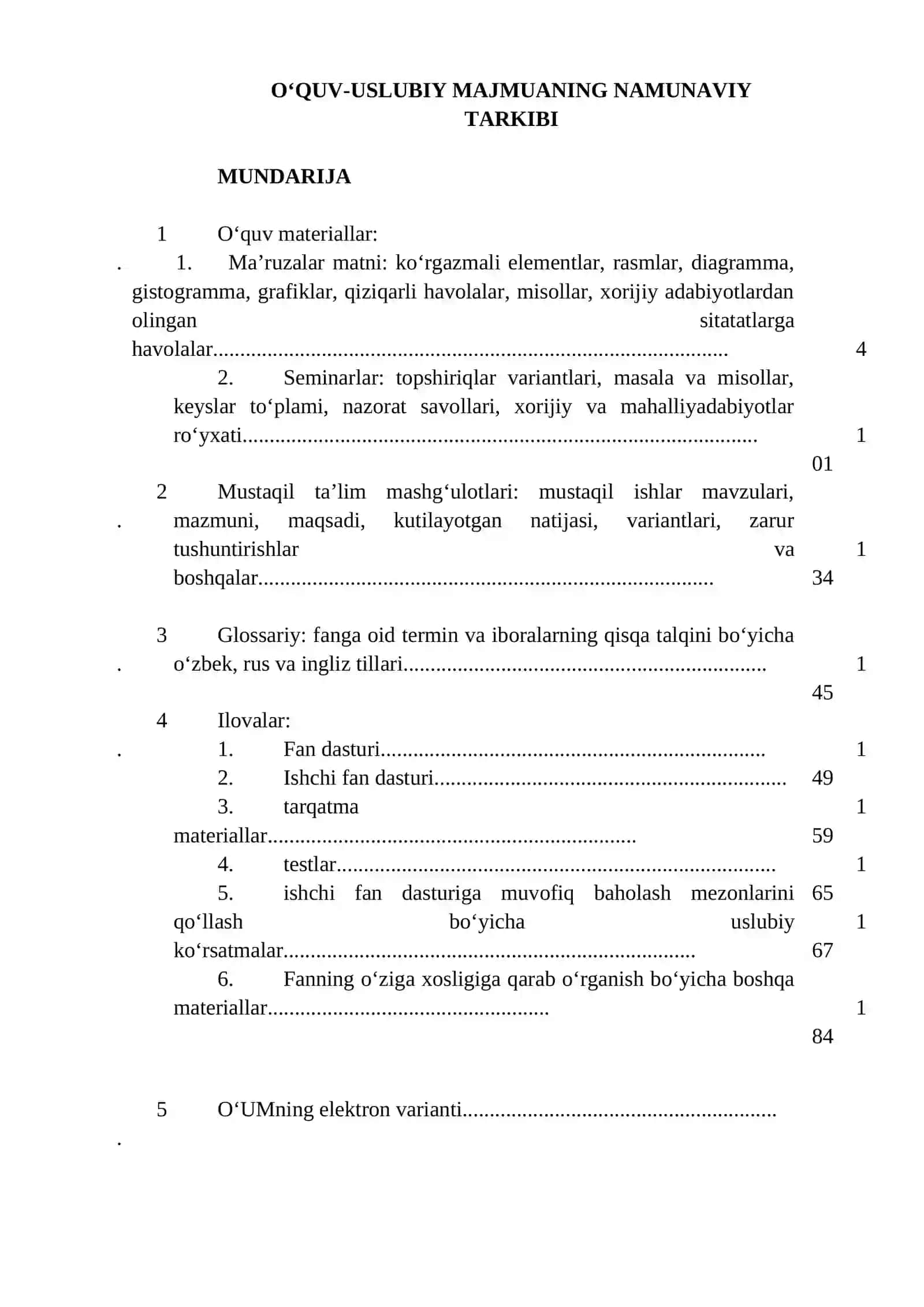 YOSH FIZIOLOGIYASI VA GIGIYENA FANIDAN O‘QUV-USLUBIY MAJMUA 3
