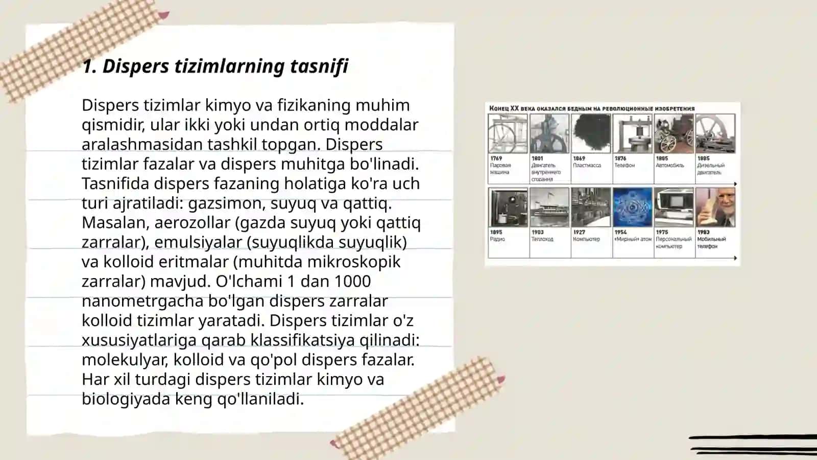 Disper sistemalarining fizik kimyosi 3