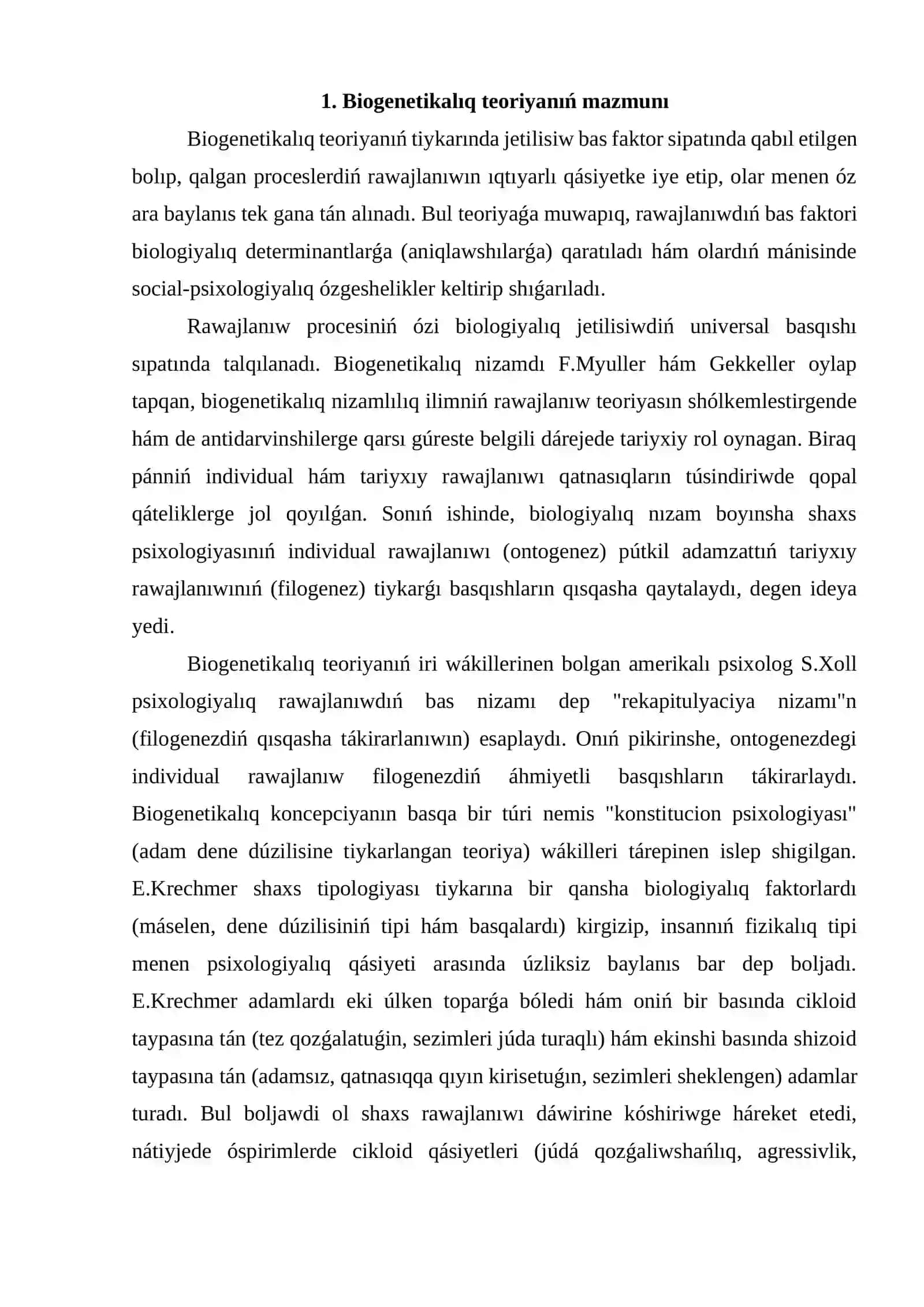 Sociallıq identifikaciya ham shaxs qáliplesiwi 3