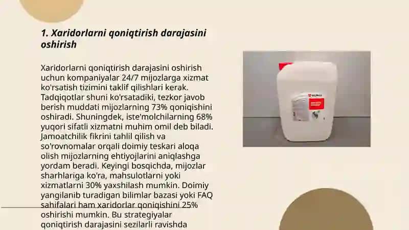 Shirinlik dokoni xizmat sifatini yaxshilash 3