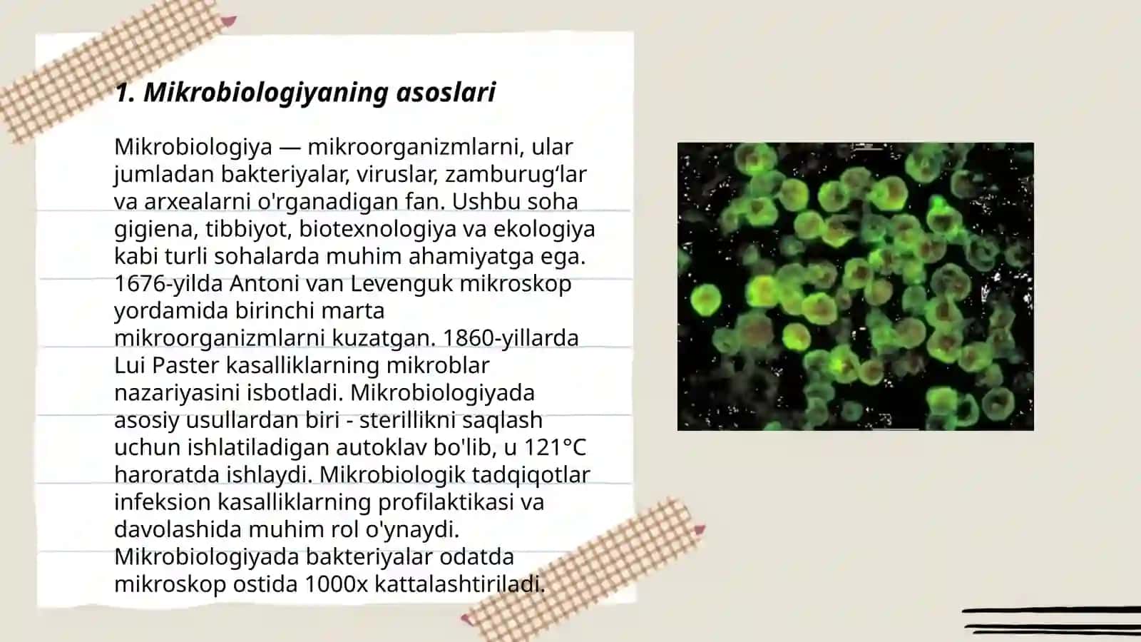 Mikroorganizm, hayvon va o'simlik seleksiyasi 3
