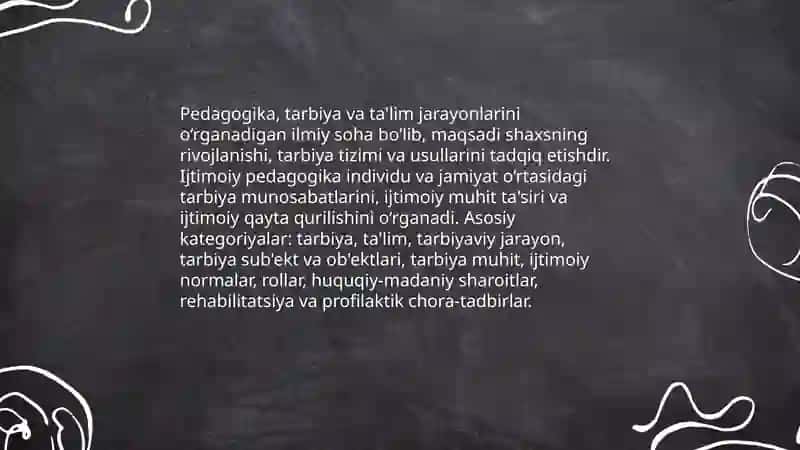 Pedagogika va ijtimoiy pedagogika kategoriyalar 3