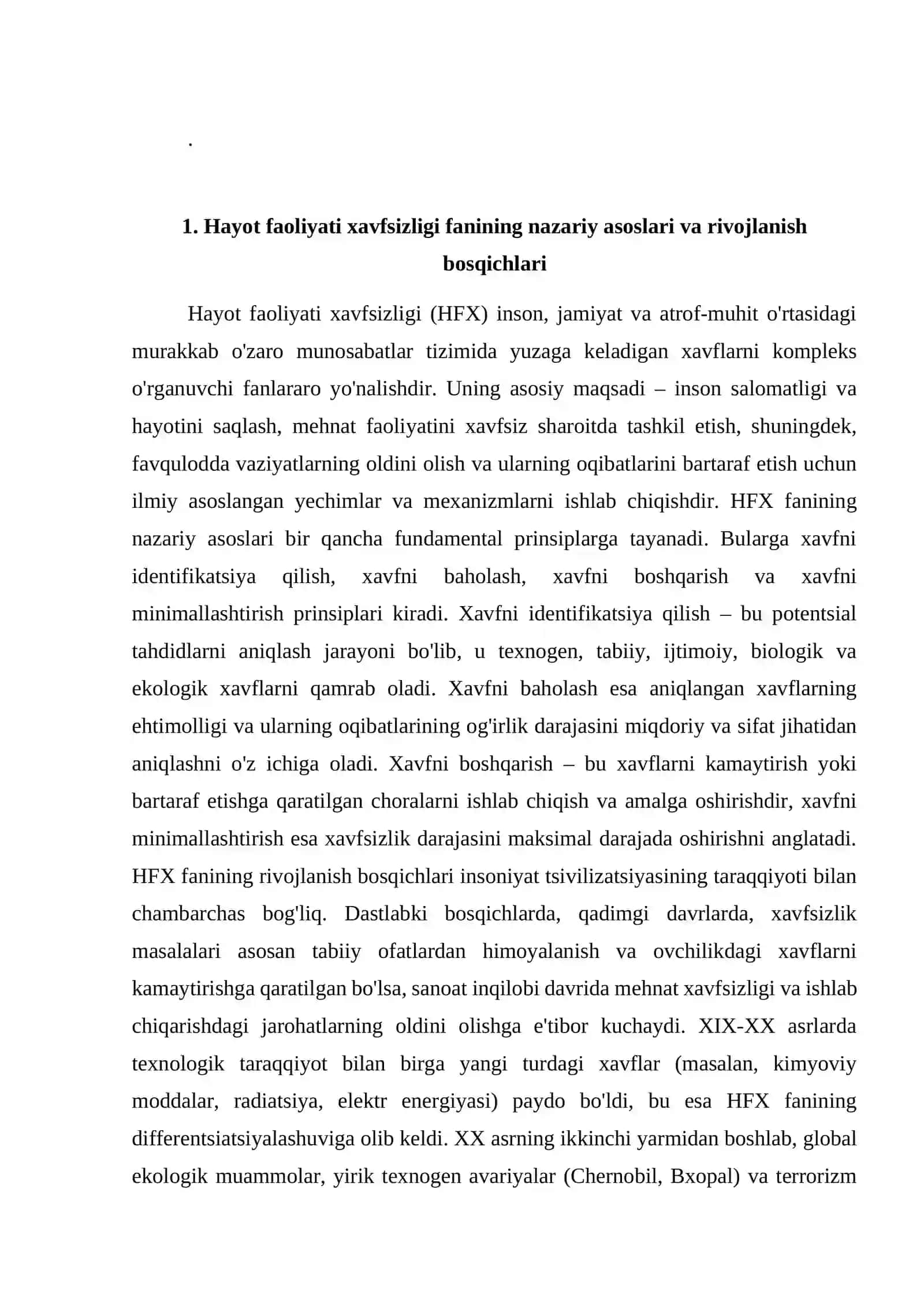Hayot faoliyati xavfsizligi fanining tashkiliy va huquqiy asoslari 3