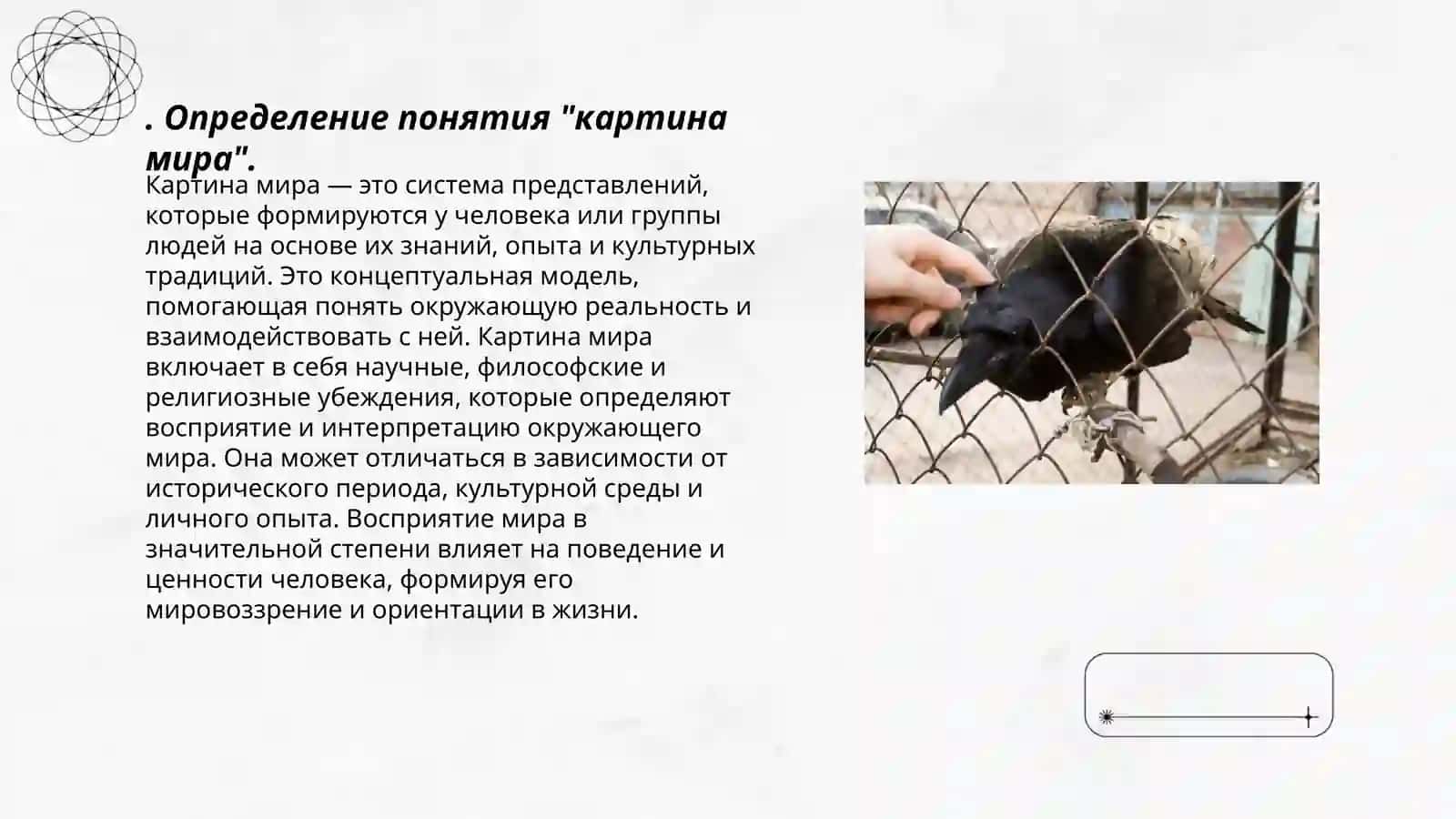 Определение понятия "картина мира" 3