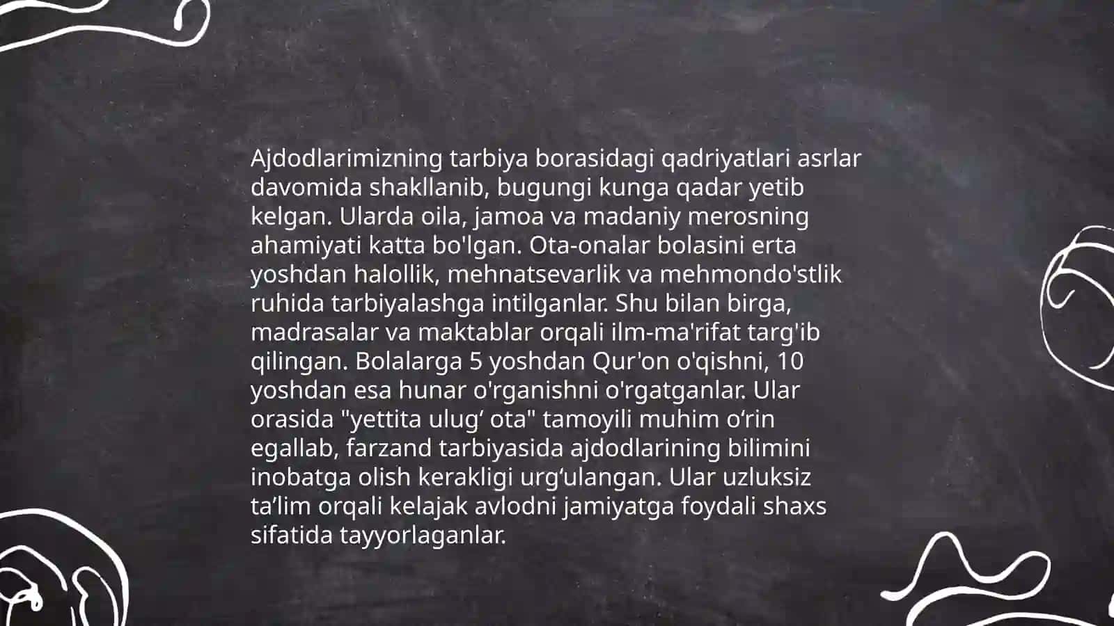Ajdodlarimizning tarbiya borasidagi qadriyatlari 3