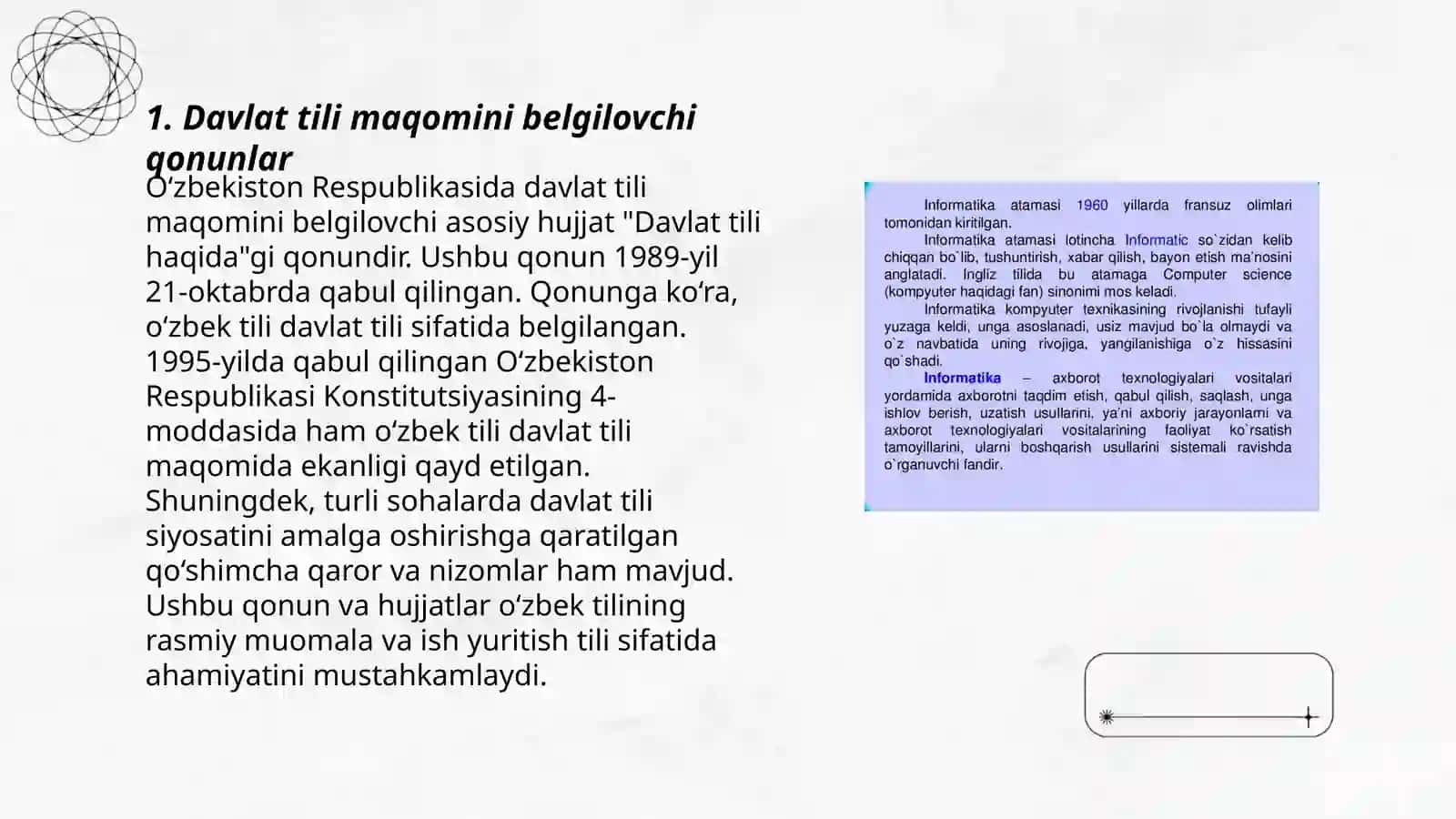 Davlat tili haqida qonun va uning ijrosi: muammo va yechimlar 3