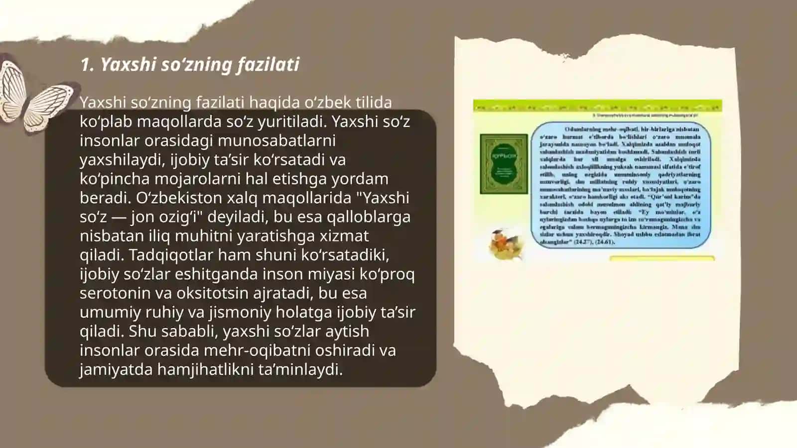 Yaxshi so‘zning fazilati 3