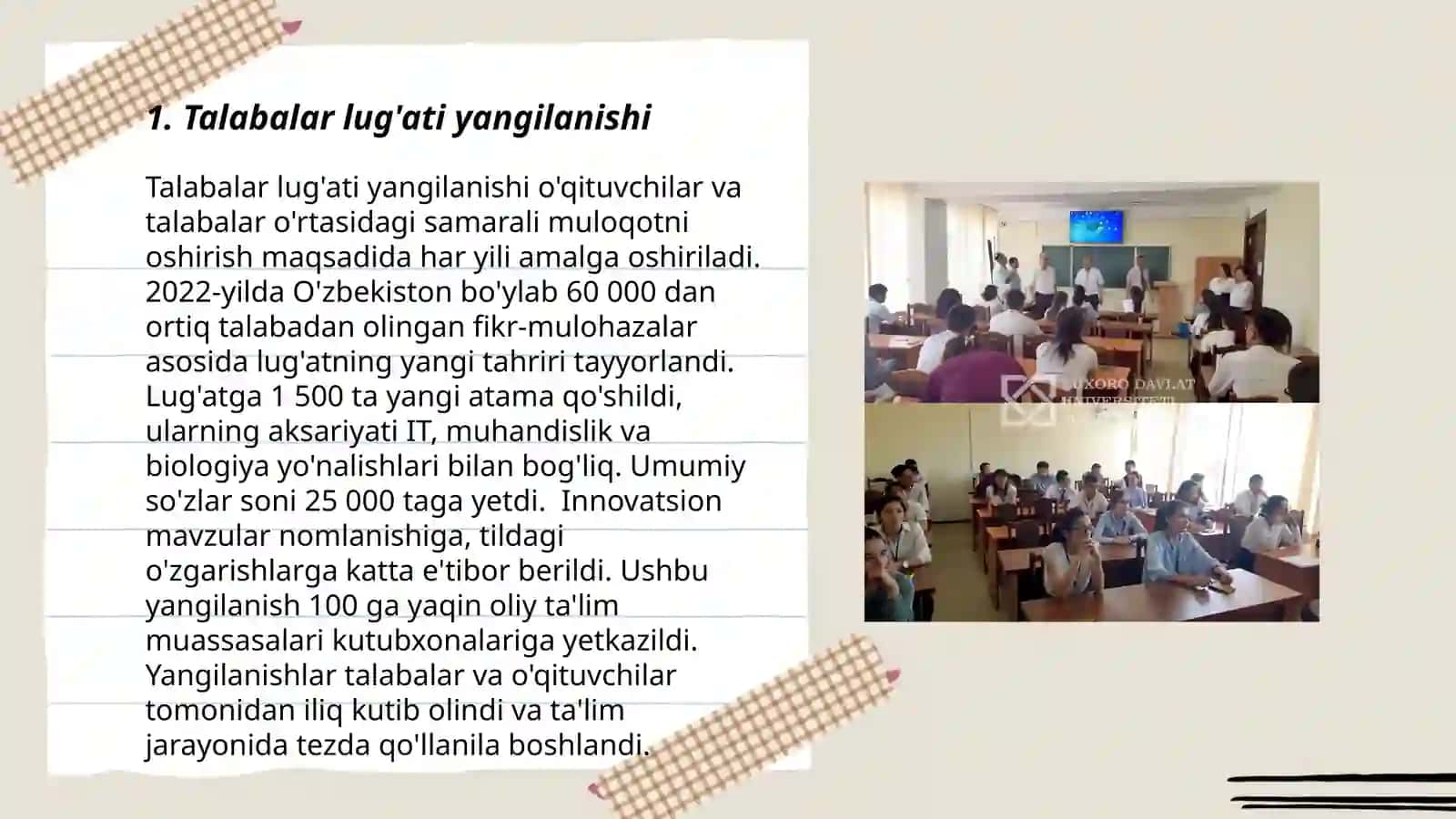 Talabalar leksikasi 3
