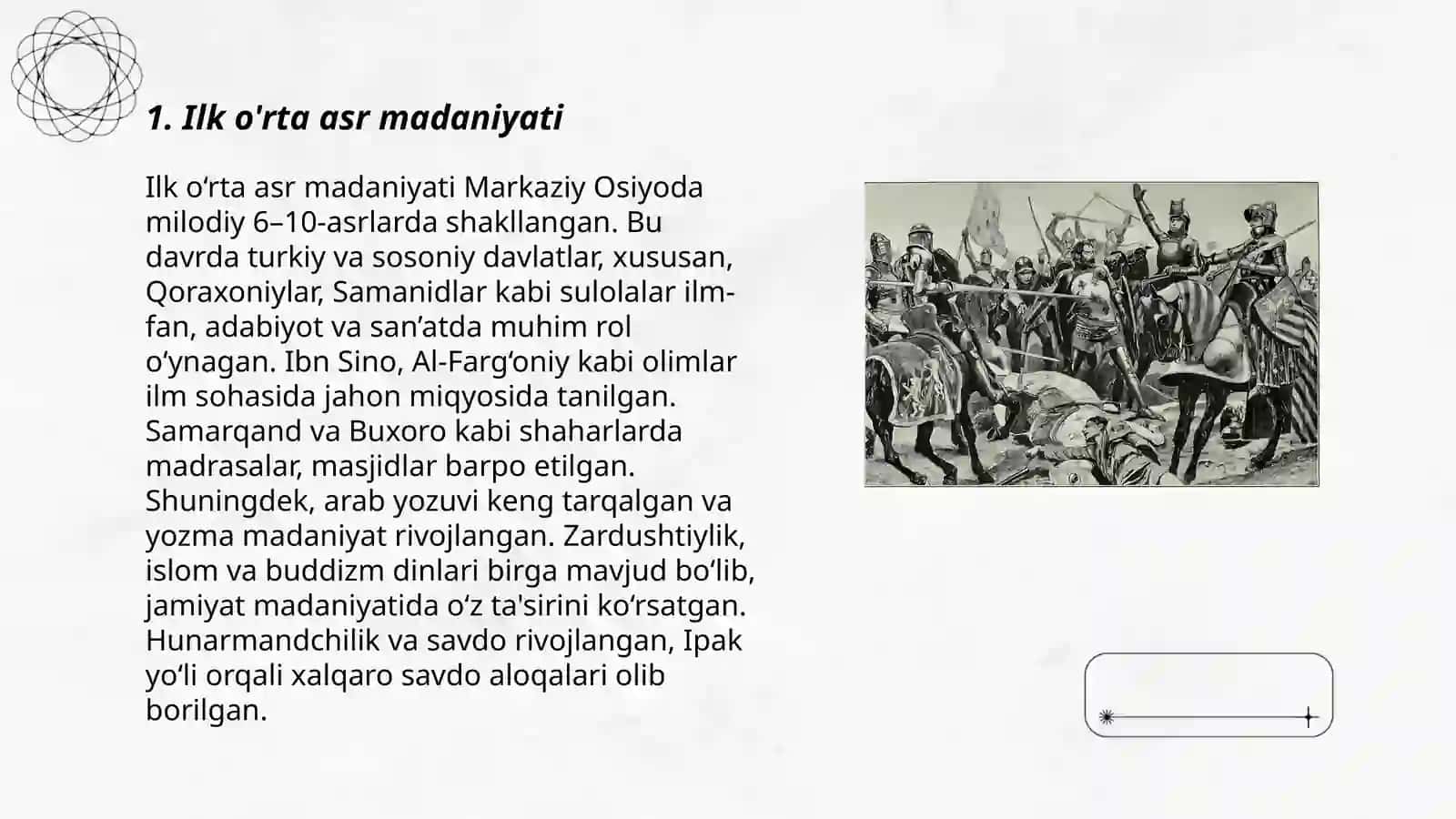 Ilk O‘rta Asrlarda madaniy hokimliklar 3