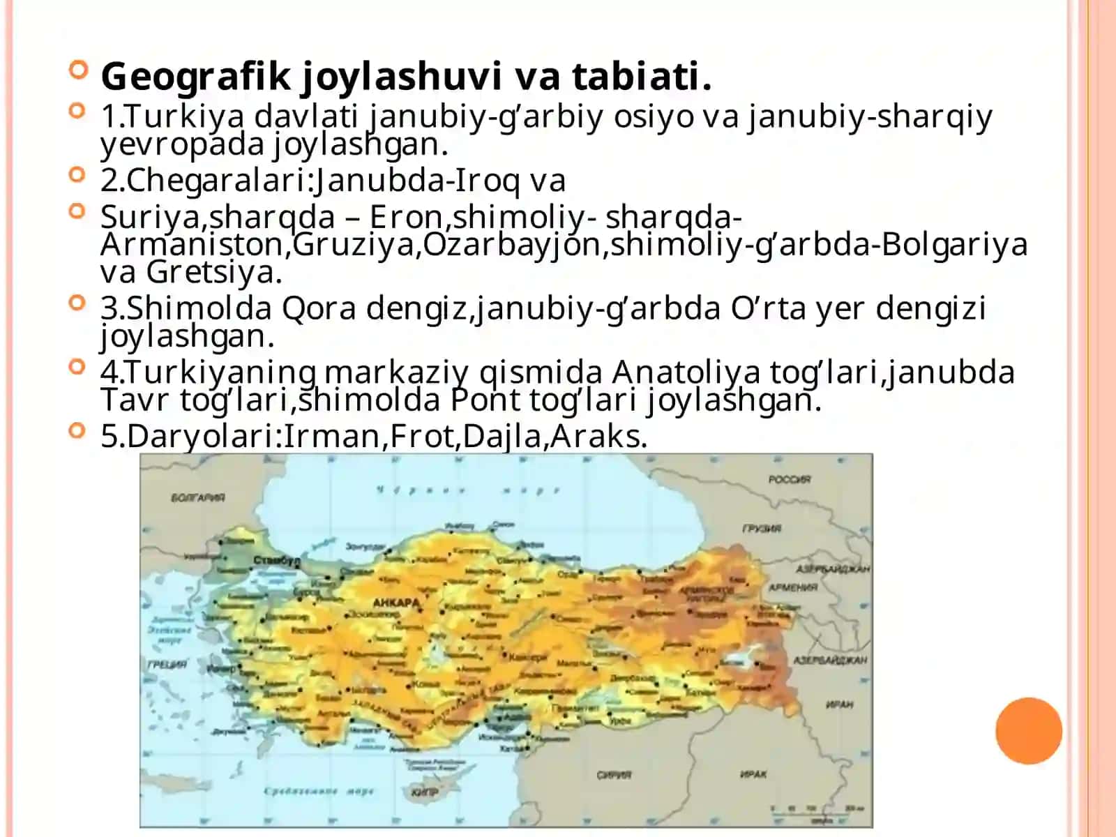 CHAQIRIQQACHA HARBIY TA’LIM FAKULTETI JAHON VA MARKAZIY OSIYO GEOGRAFIYASI FANIDAN TAYYORLAGA 3