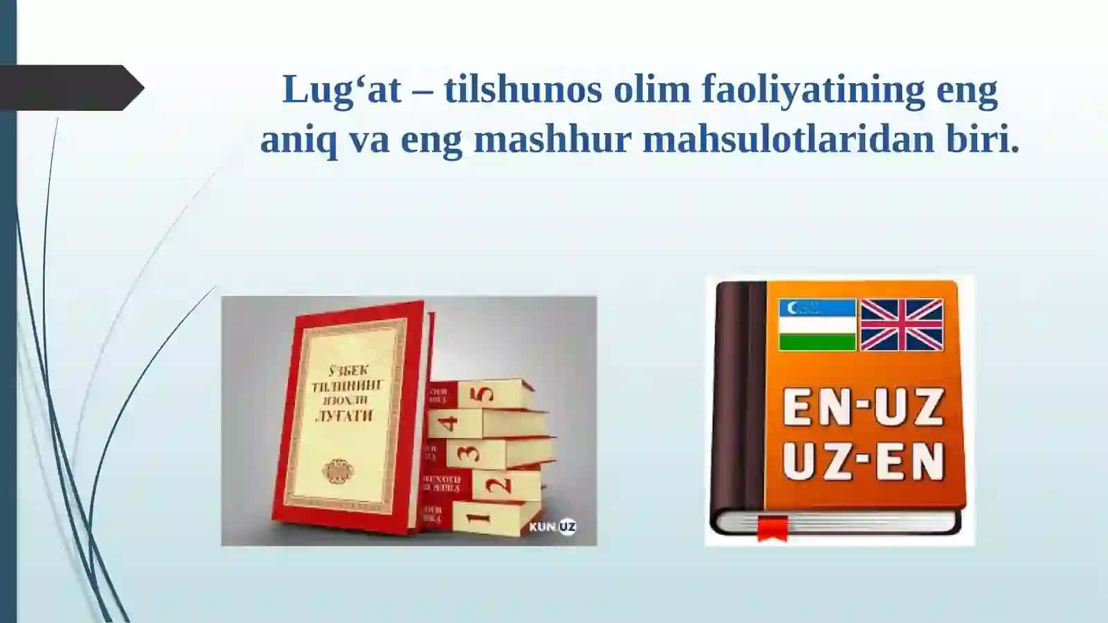 Kompyuter leksikografiyasi 3