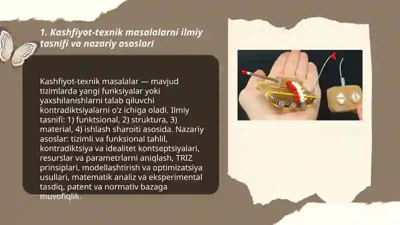 Kashfiyot-texnik masalalarni yechishning ilmiy asosi 3