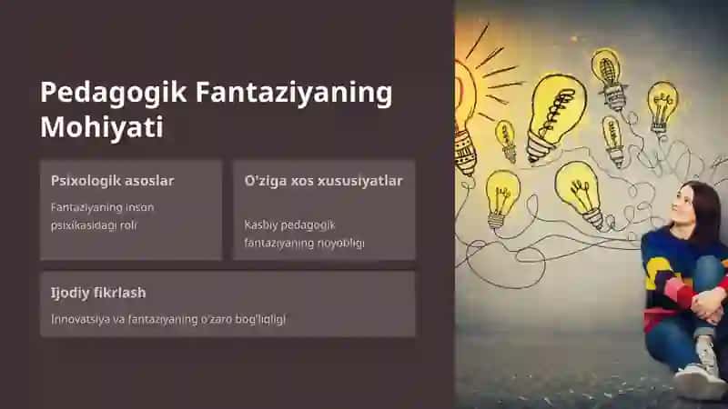 Pedagogik Fantaziya: Ta'limning Kaliti 3