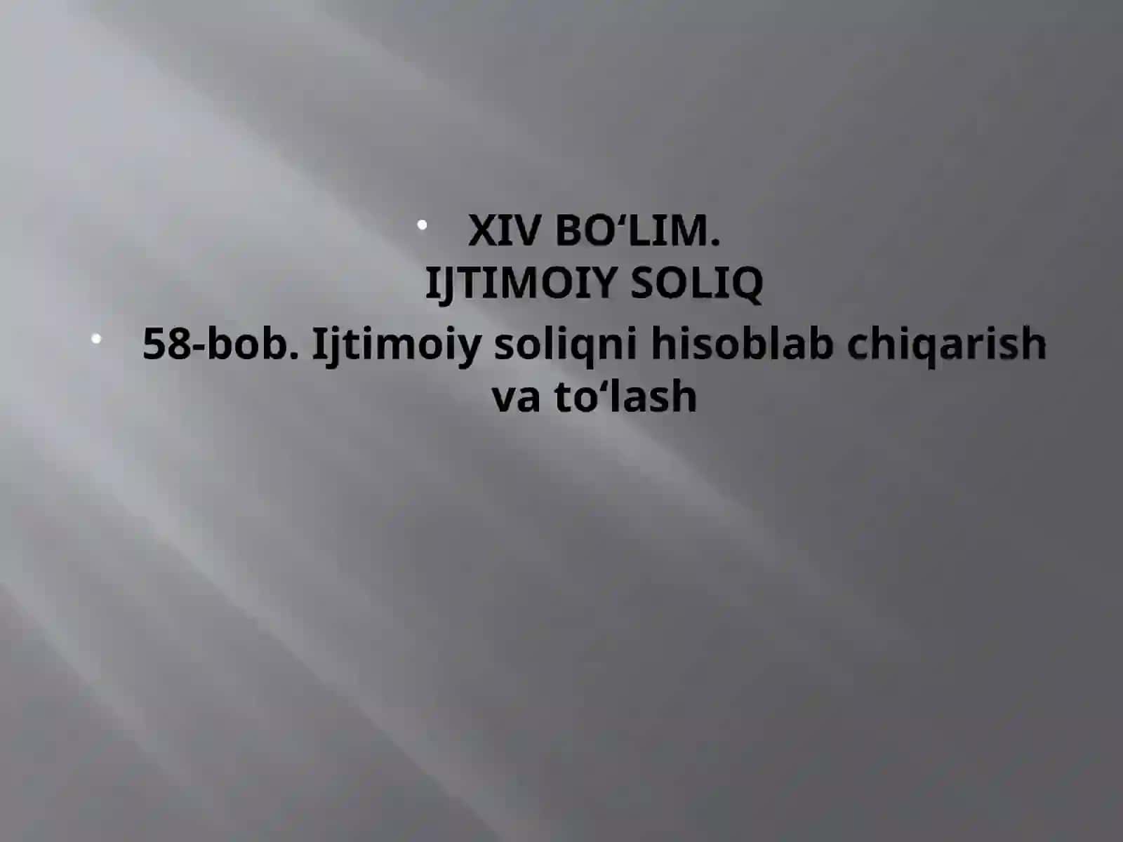 IJTIMOIY SOLIQ 3