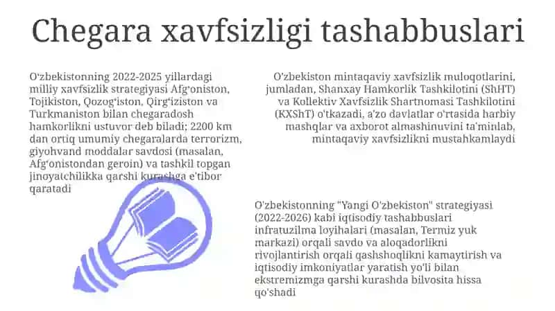 Mintaqaviy hamkorlik va muloqotni rivojlantirish 3