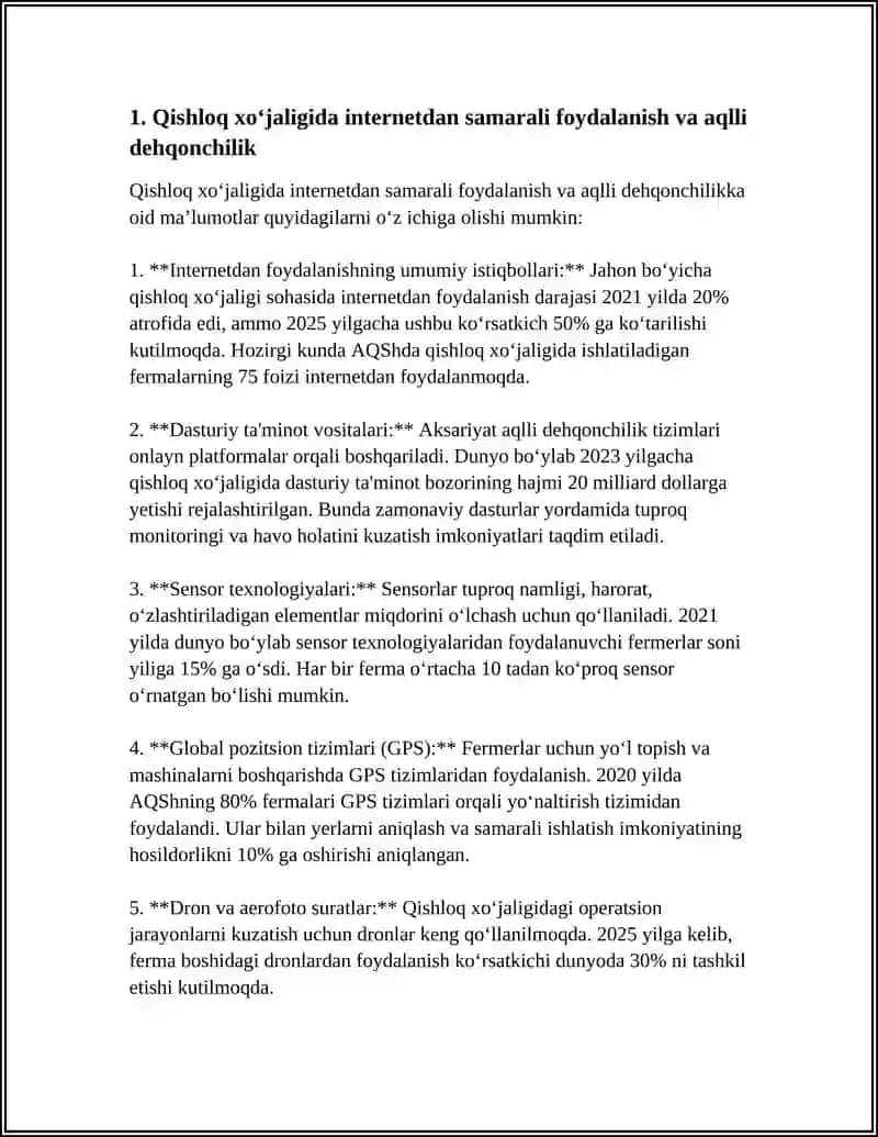 MILLIY IQTISODIYOTNI TURLI SOHALARIDA INTERNET SAMARALI FOYDALANISH YO’LLARI 3