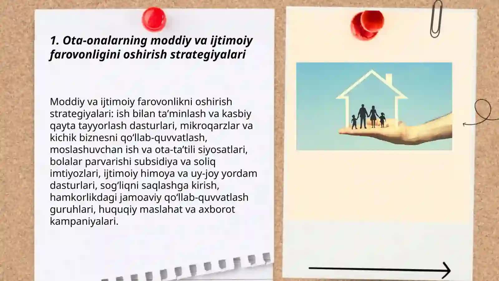 Ota-onalarning moddiy va ijtimoiy farovonligini oshirish strategiyalari 3