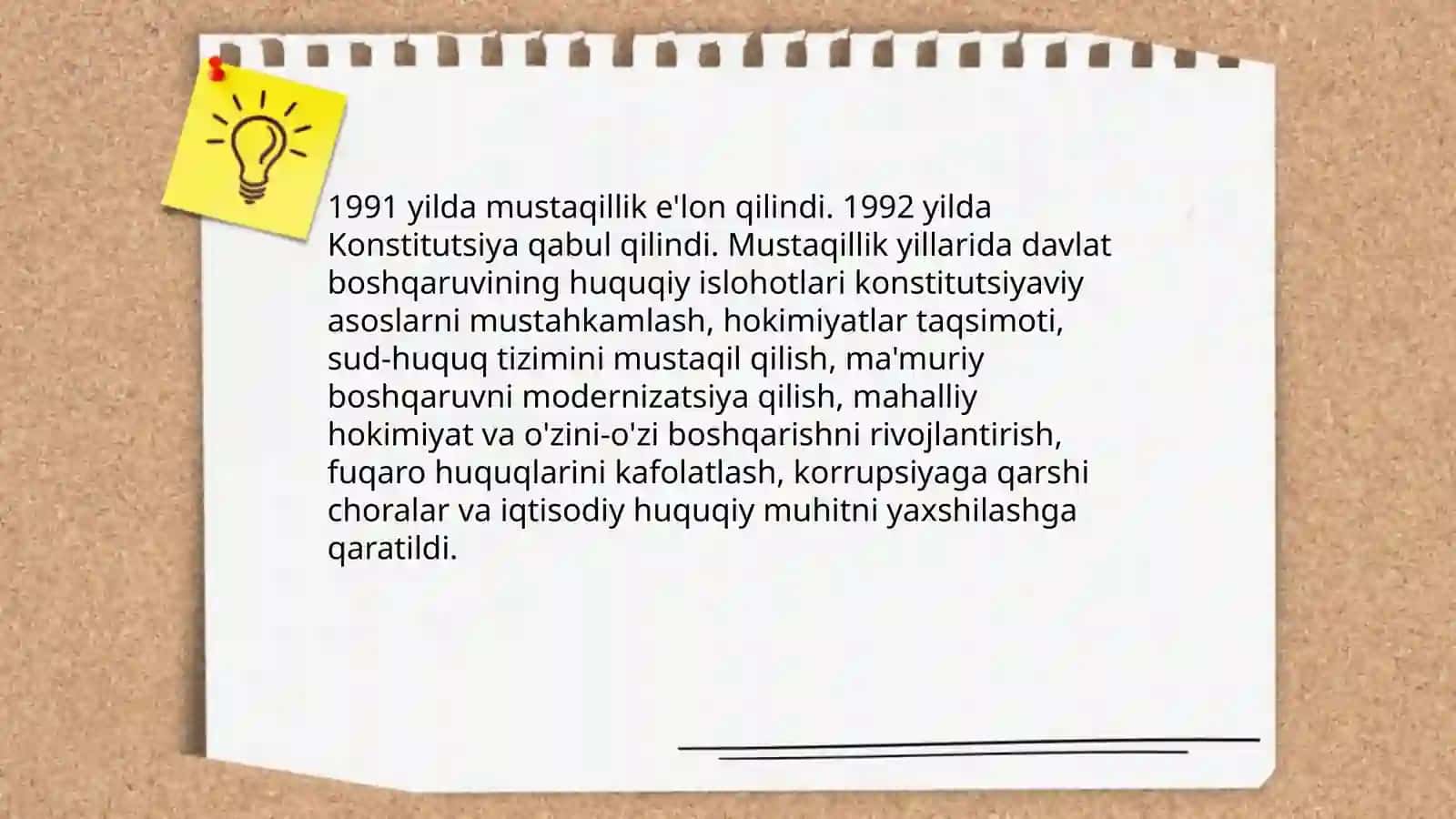 Oʻzbekistonda mustaqillik yillarida davlat boshqaruvining huquqiy islohotlari 3