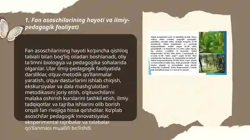 Tabiat bilan tanishtirishnazaryasi va texnologiyasi fanining asoschilari 3