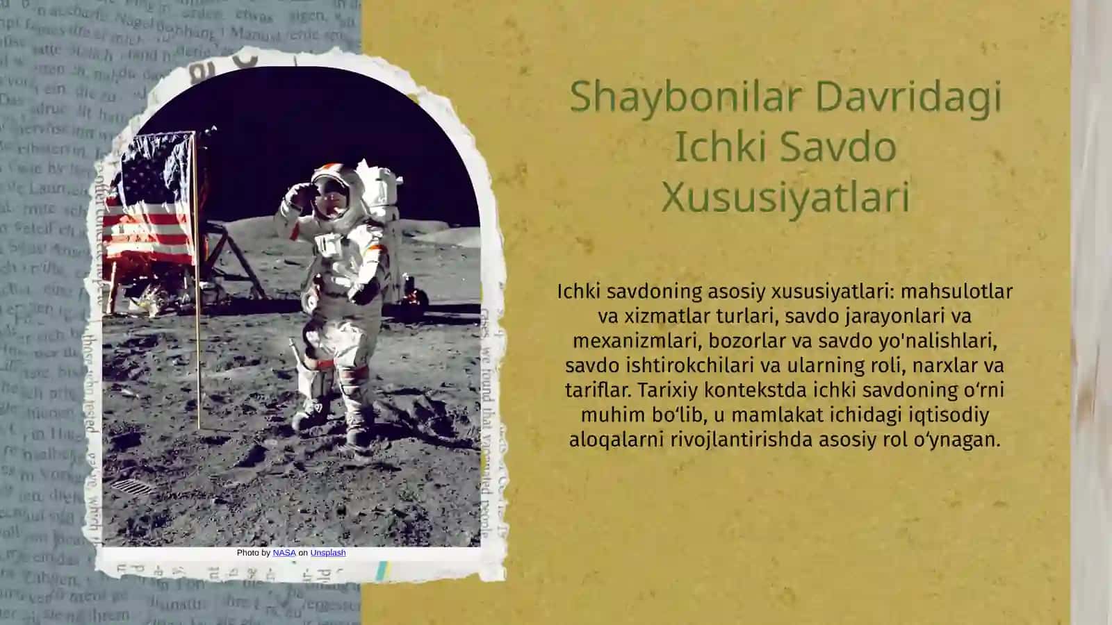 Shaybonilar davrida ichki va tashqi savdo 3