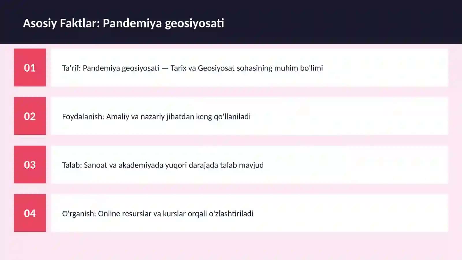 Pandemiya geosiyosati 3