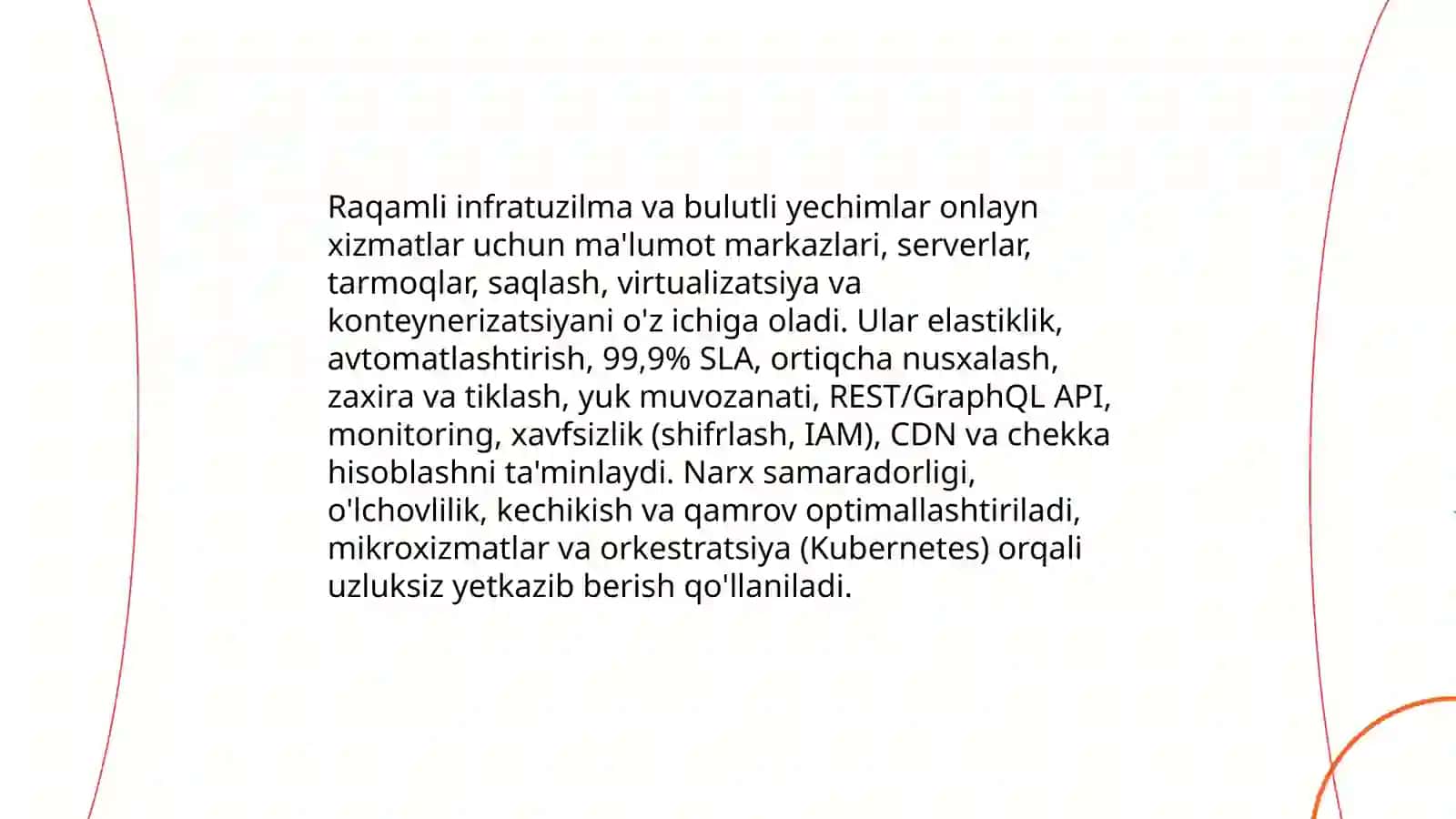 Raqamli infratuzilma va bulutli yechimlar 3