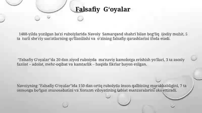 Navoiy qittalari tahlili 3