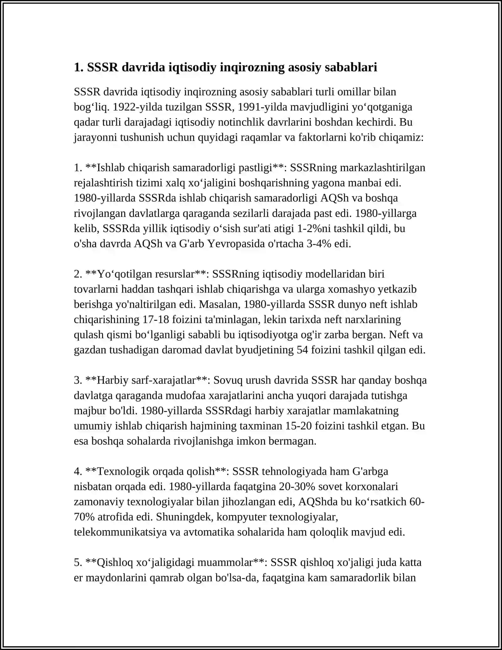 SSSR INQIROZI VA UNING SABABLARI 3