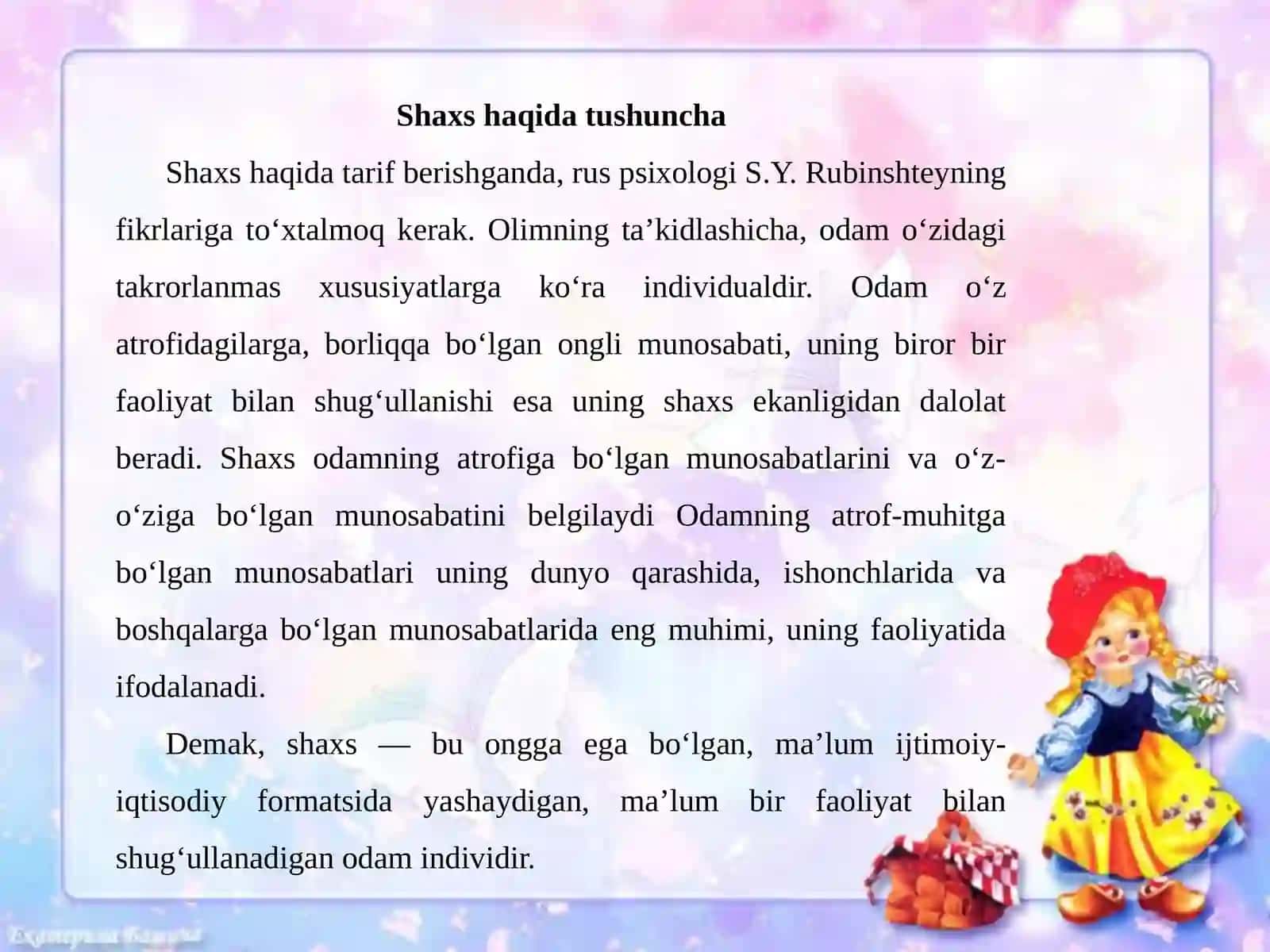 Nutqning temp-ritm tomoning buzilishlariga ega bolalar shaxs va shaxslararo munosabat xususiyatlari 3