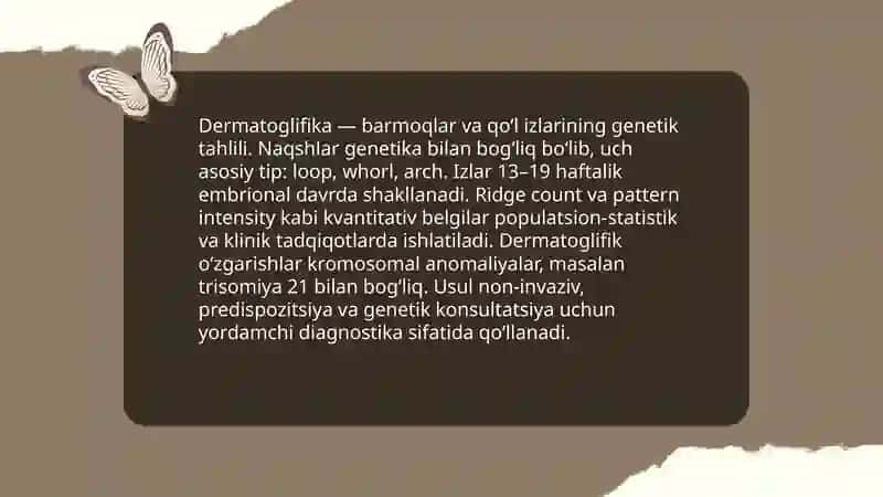 Odam genetikasi metodlari 3