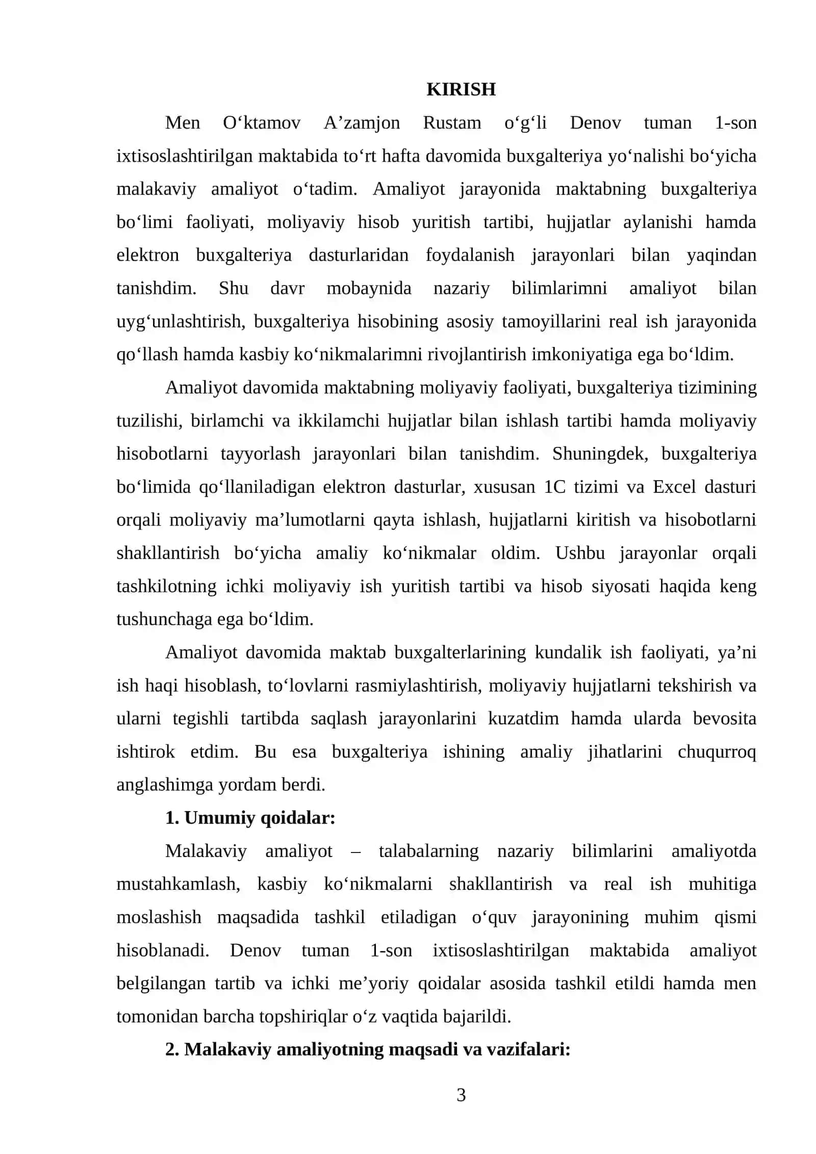 Denov tuman 1-son ixtisoslashtirilgan maktabning bugaltetiya faoliyatini o'rganish 3