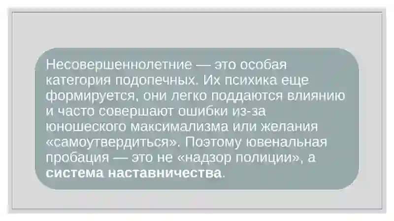 Ювенальная пробация: От контроля к воспитанию и защите 3
