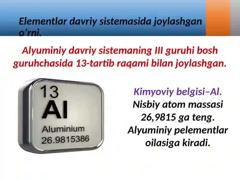 Alyuminiy 3