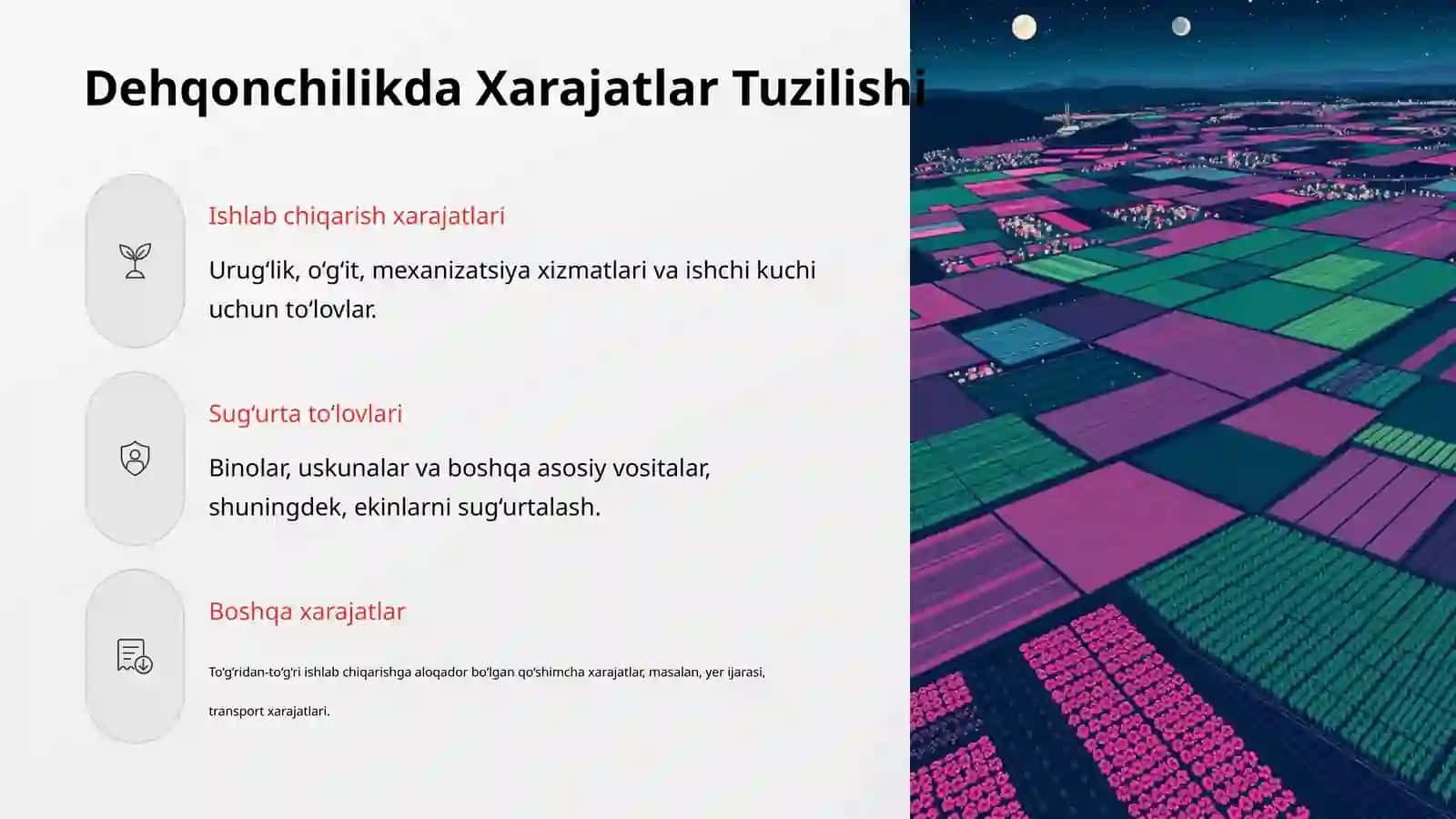 Dehqonchilikda Xarajatlar Hisobi va Mahsulot Tannarxini Kalkulyatsiyalash Auditi 3