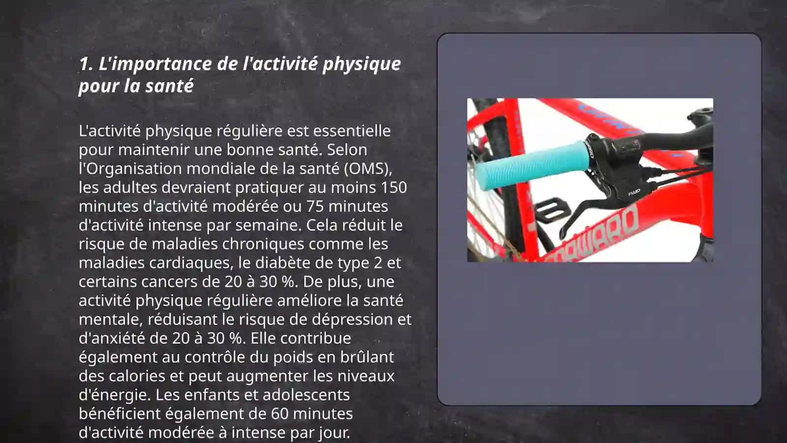 La sante et le sport 3
