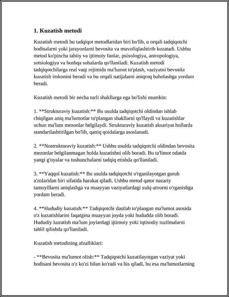 BOLALAR PSIXOLOGIYASINING METODLARINI OʻRGANSH 3