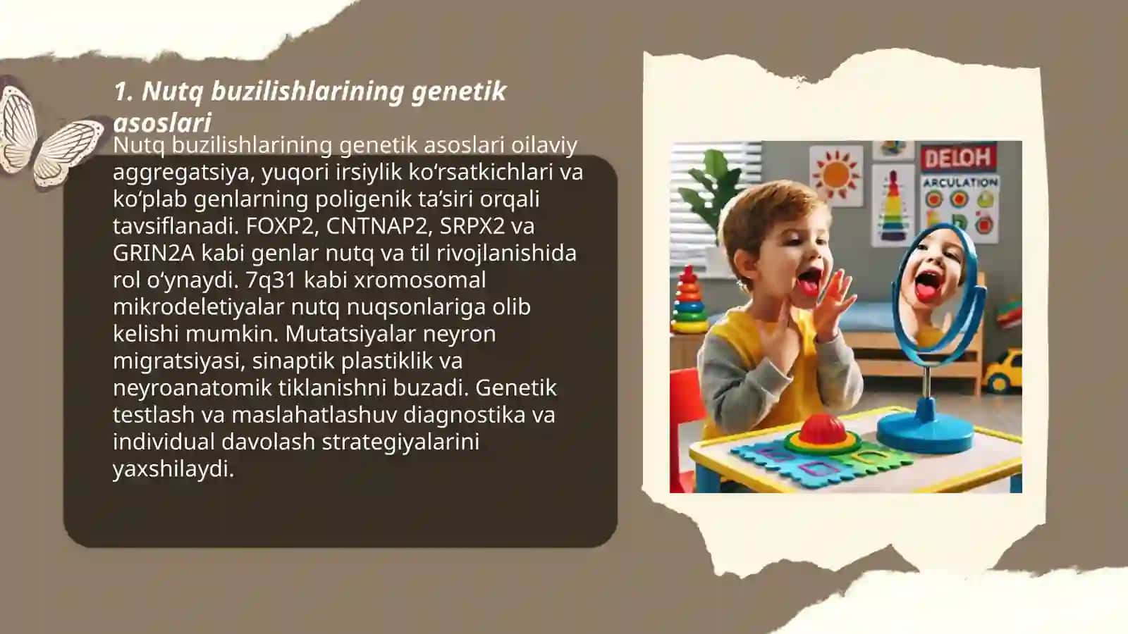 Nutq buzilishlari etiologiyasi 3