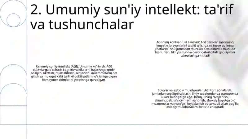 SunʼIy Intellekt Tizimlari 3