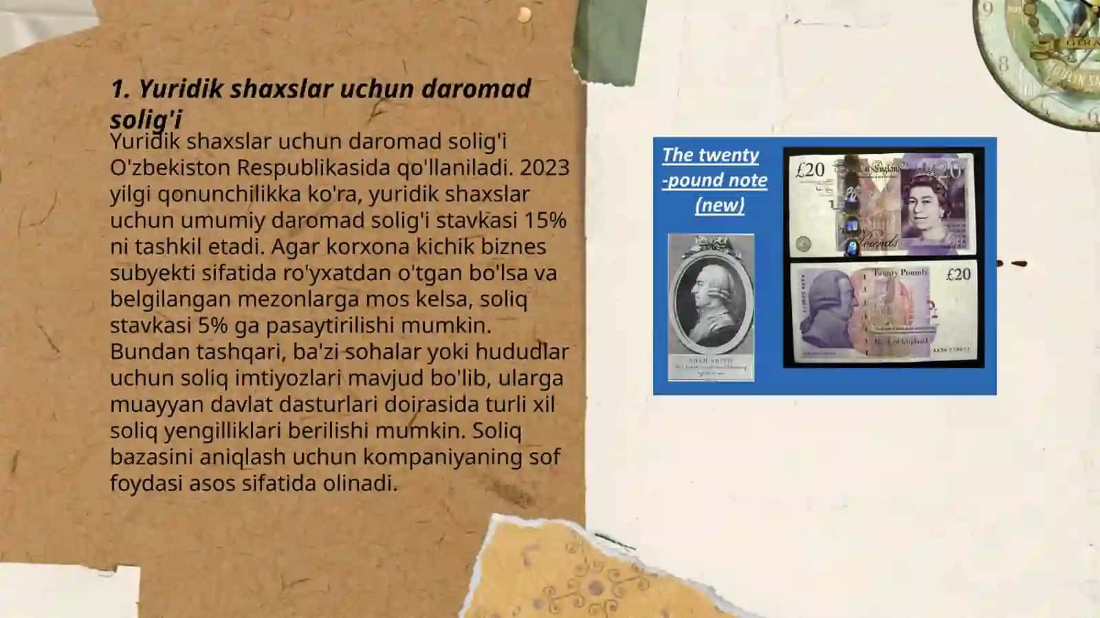 Yuridik shaxslardan undiriladigan soliqlar va yig‘imlar tarkibi 3