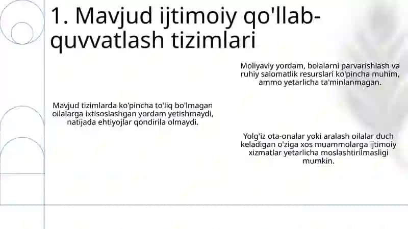 To'liqsiz oilalarga sotsial xizmat tizimi 3