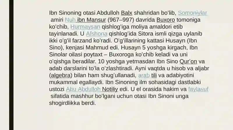 Markaziy Osiyo allomalarning islom ilmlariga qo’shgan hissasi va ularning ahamiyati 3