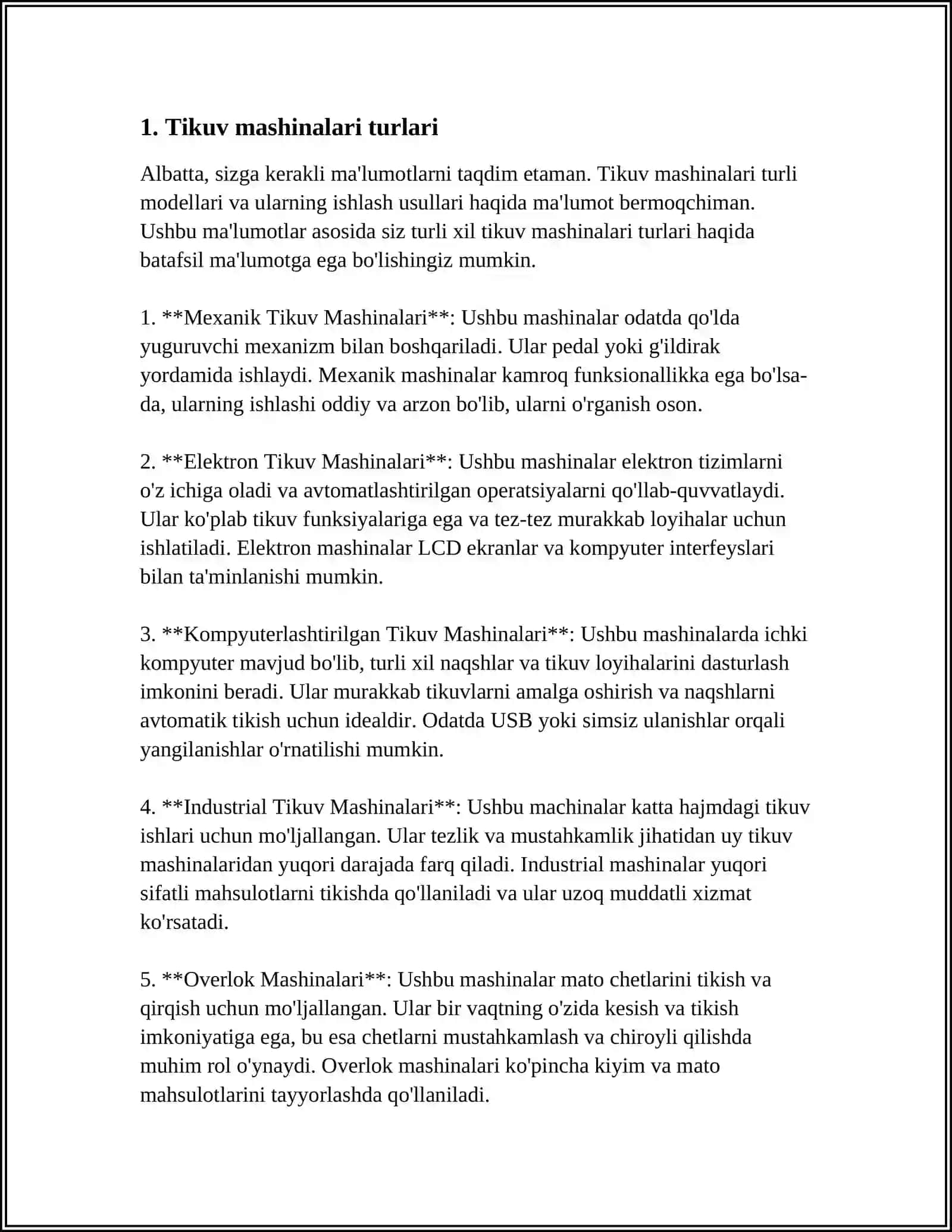 POYABZAL VA CHARM ATTORLIK BIYUMLARINI TIKISHDA QO'LLANILADIGAN JIHOZ BILAN TANISHISH 3