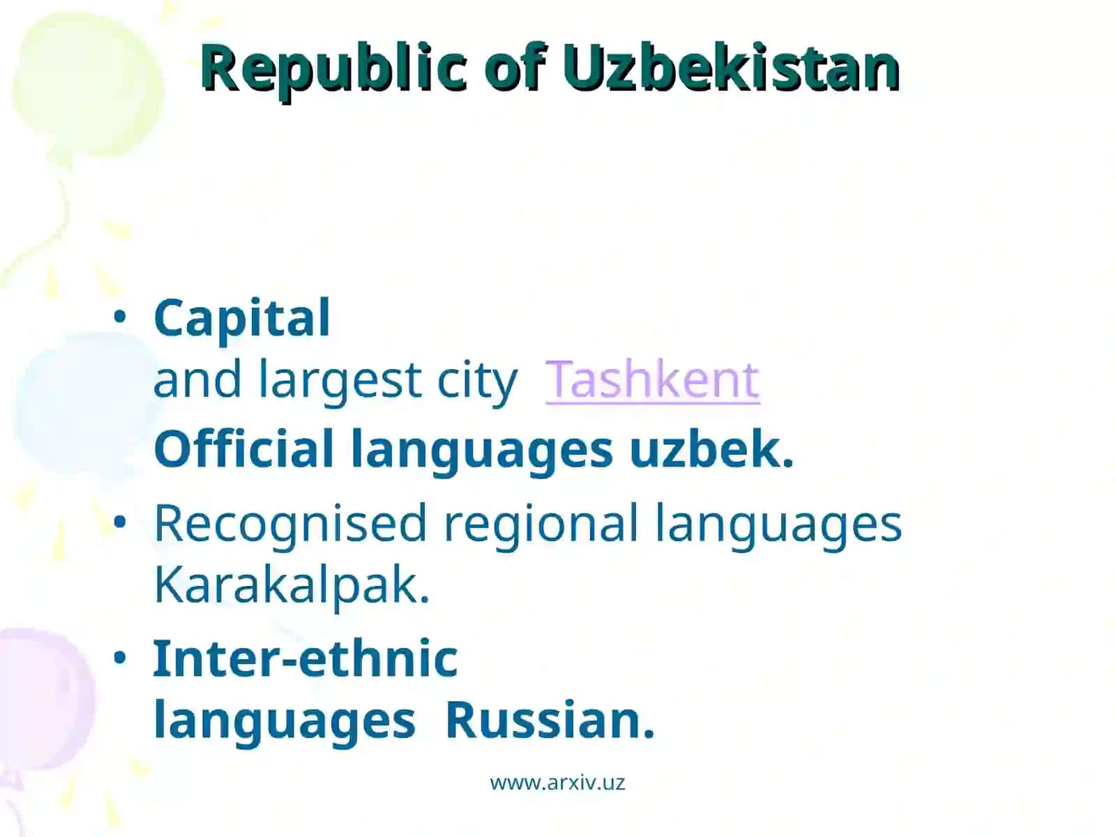 Uzbekistan 3