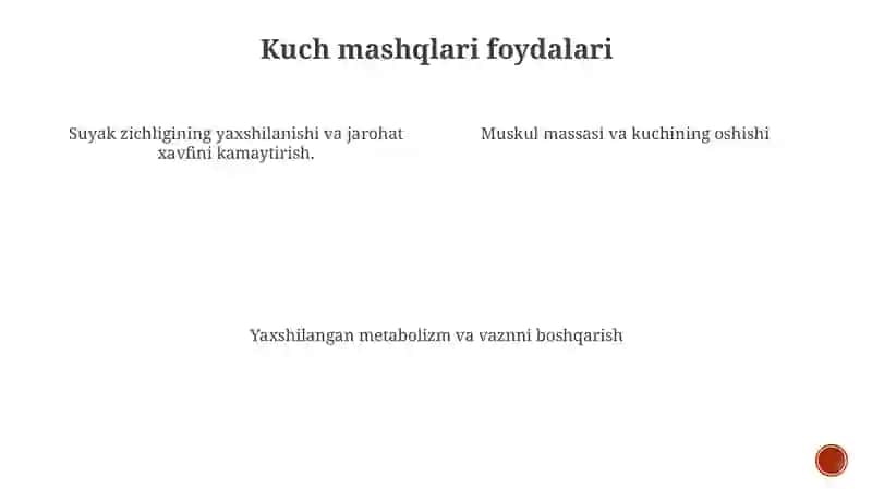 Umumrivojlantiruvchi mashqlar 3