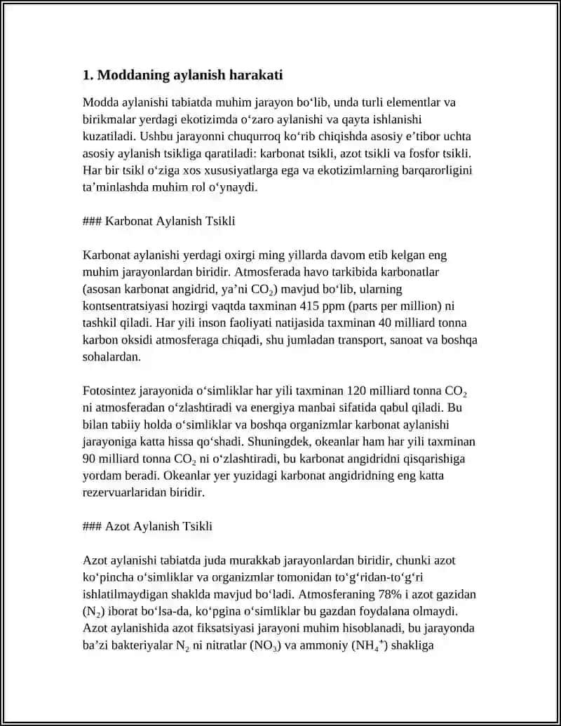 MODDA VA ENERGIYANING AYLANMA HARAKATI 3
