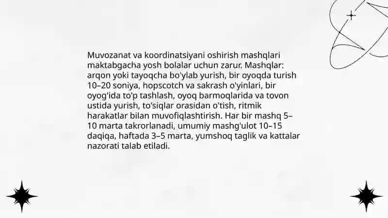 Maktabgacha yoshdagi bolalarda jismoniy sifatlar 3