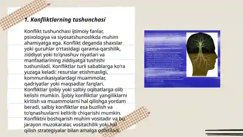 Kanfliktlarni organishni umumiy nazariyalari 3